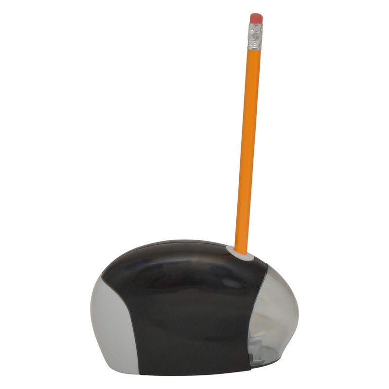 Westcott 55851 Small Battery Powered Pencil Sharpener for School, Home, and Work, Black - Image 1
